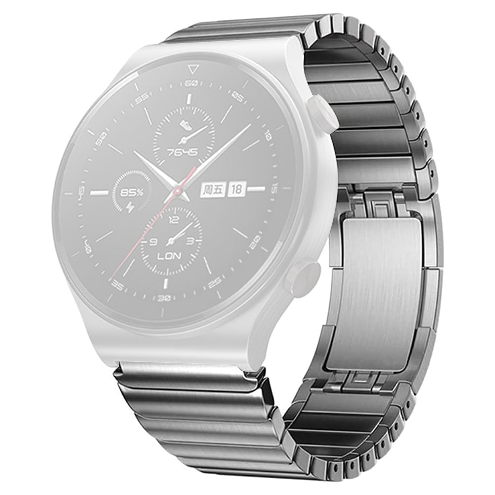 For Huawei Watch GT 2 46mm Watch GT 3 Pro 46mm Titanium Steel 22mm Smart Watch Band Universal Quick Release Replacement Strap For Huawei Watch GT 2 46mm Watch GT 3 Pro 46mm Titanium Steel 22mm Smart Watch Band Universal Quick Release Replacement Strap